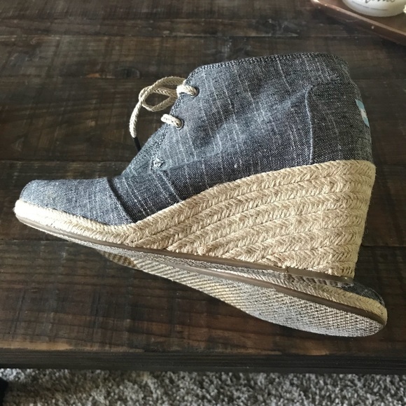 TOMS wedge booties - Picture 4 of 8